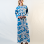 Long Sleeve Nightgown With Buttons