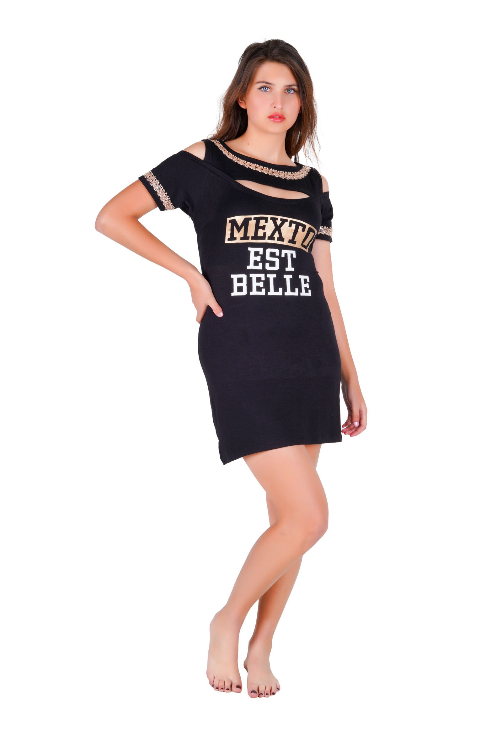 6163 Short Neighgown - Image 1