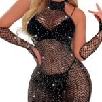 Fishnet body stocking